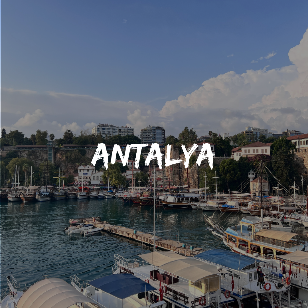 Old Town of Antalya is covered in the Turkey Group Trip