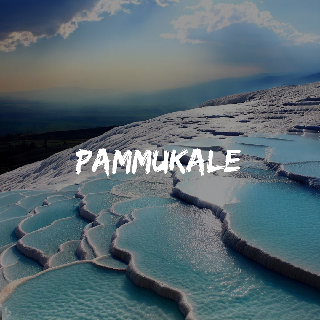 Watch the unique natural wonder of Pammukale in the Turkey Group trip