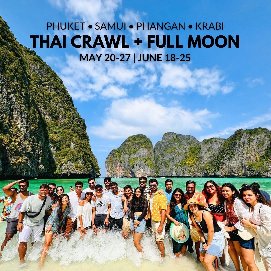 Next trips to Thailand are scheduled for May 20-27 and June 18-25. Join us for this fun group trip, where we also join the biggest full-moon party in the world, and dance all night on a party island. Besides the full-moon party, we explore the island