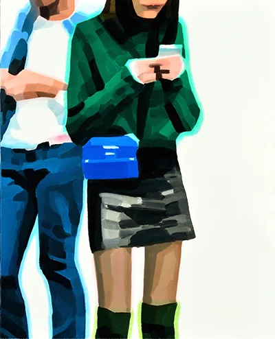 15.03.2017 Rome-5 100x81cm, oil on canvas