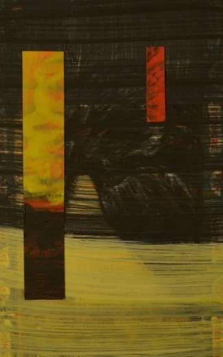 acrylic & mixed media on paper 2013