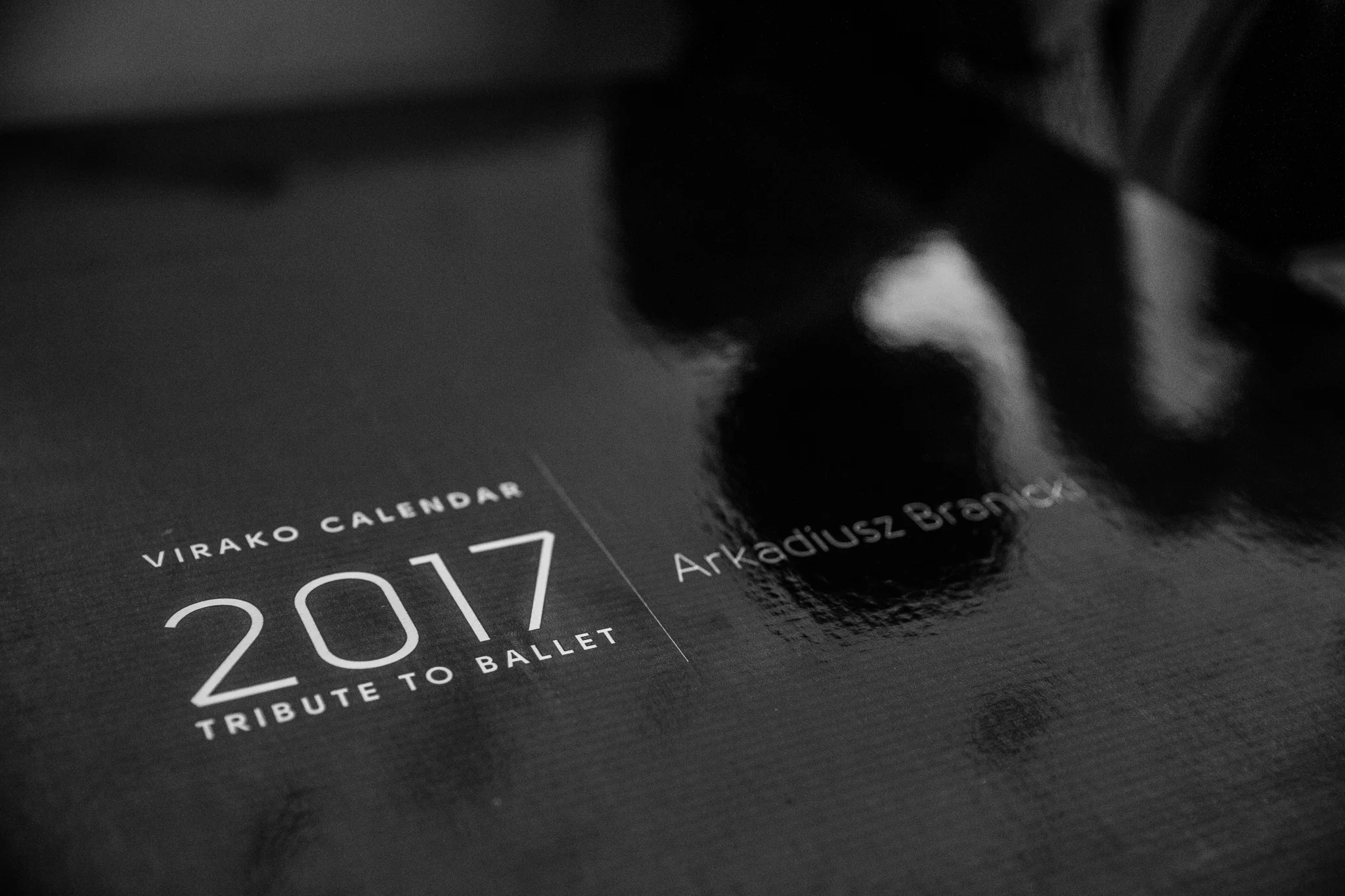 Wernisaż Kalendarza Virako 2017 - Tribute to Ballet z fotografiami Arkadiusza Branickiego