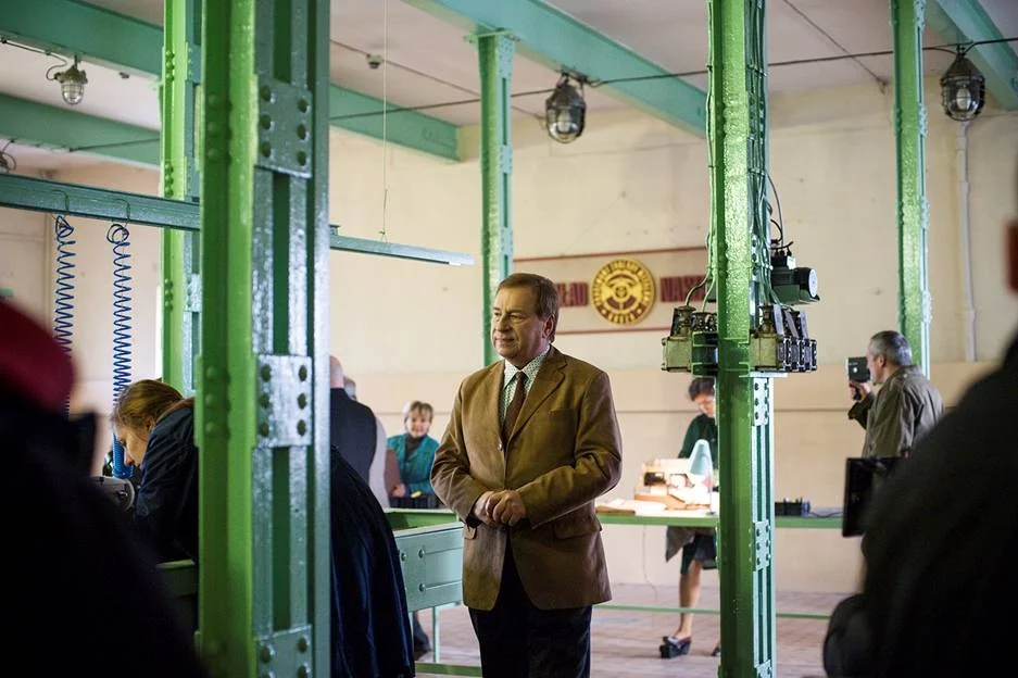 Plan zdjęciowy filmu "Obywatel" w reżyserii Jerzego Stuhra