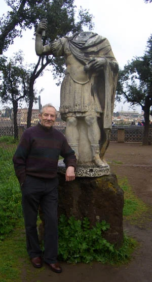 Stan Hall in Rome 2007