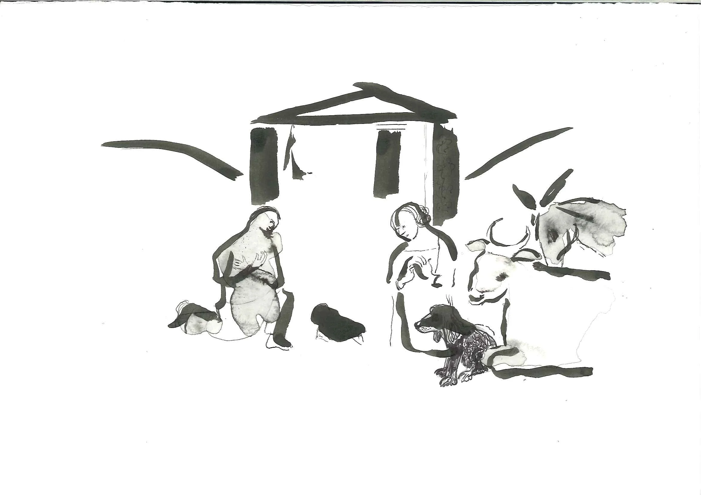 ‘the lofty Umbrian hill towns, each endowed with saints’ lives and Annunciations to catch the breath and cast in pale relief our hasty cyber-age preoccupations..’ from Requiem for a Spaniel