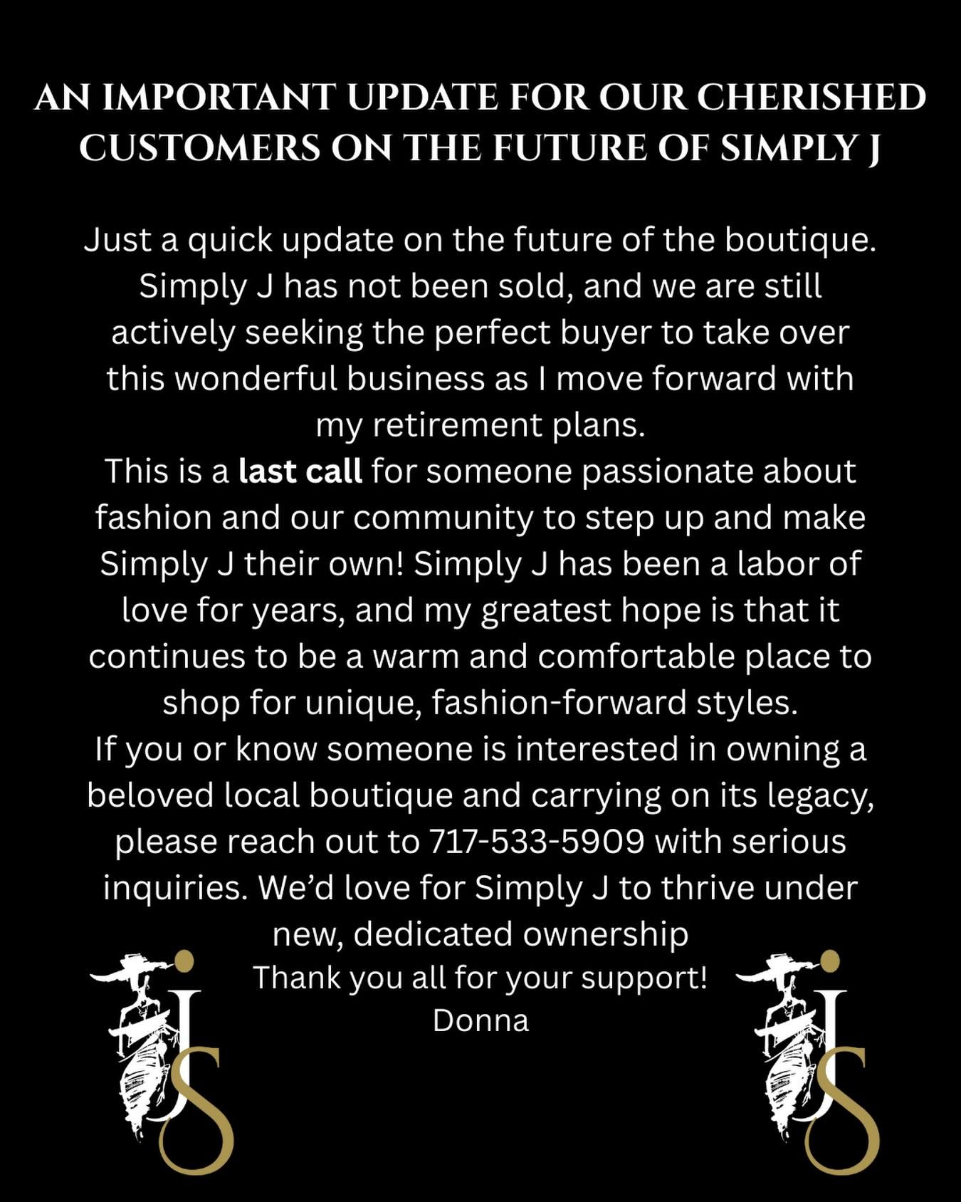 Enough said&hellip;
.
.
#shopsimplyjhershey #hersheypa #boutiqueshopping #shopsmallbusinesses