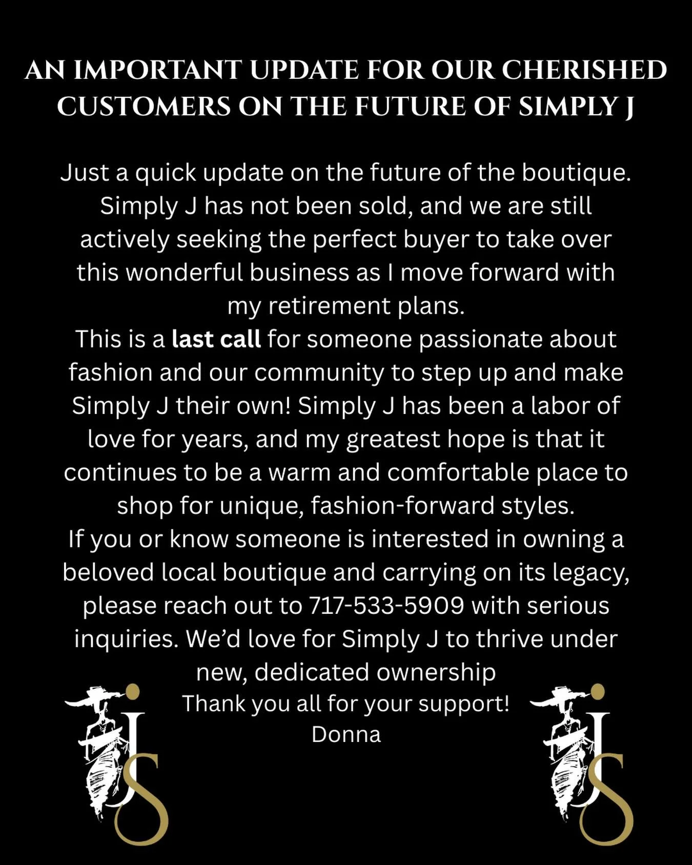 Enough said&hellip;
.
.
#shopsimplyjhershey #hersheypa #boutiqueshopping #shopsmallbusinesses