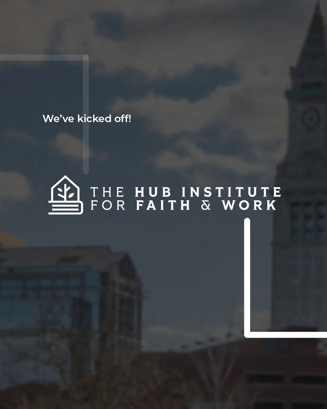 Yesterday we kicked off our first session of our Faith &amp; Work Cohort &mdash; the first initiative of our future &quot;Hub Institute&quot; ministry, aimed at seeing faith integrated into all areas of life! This group will be studying how to integr