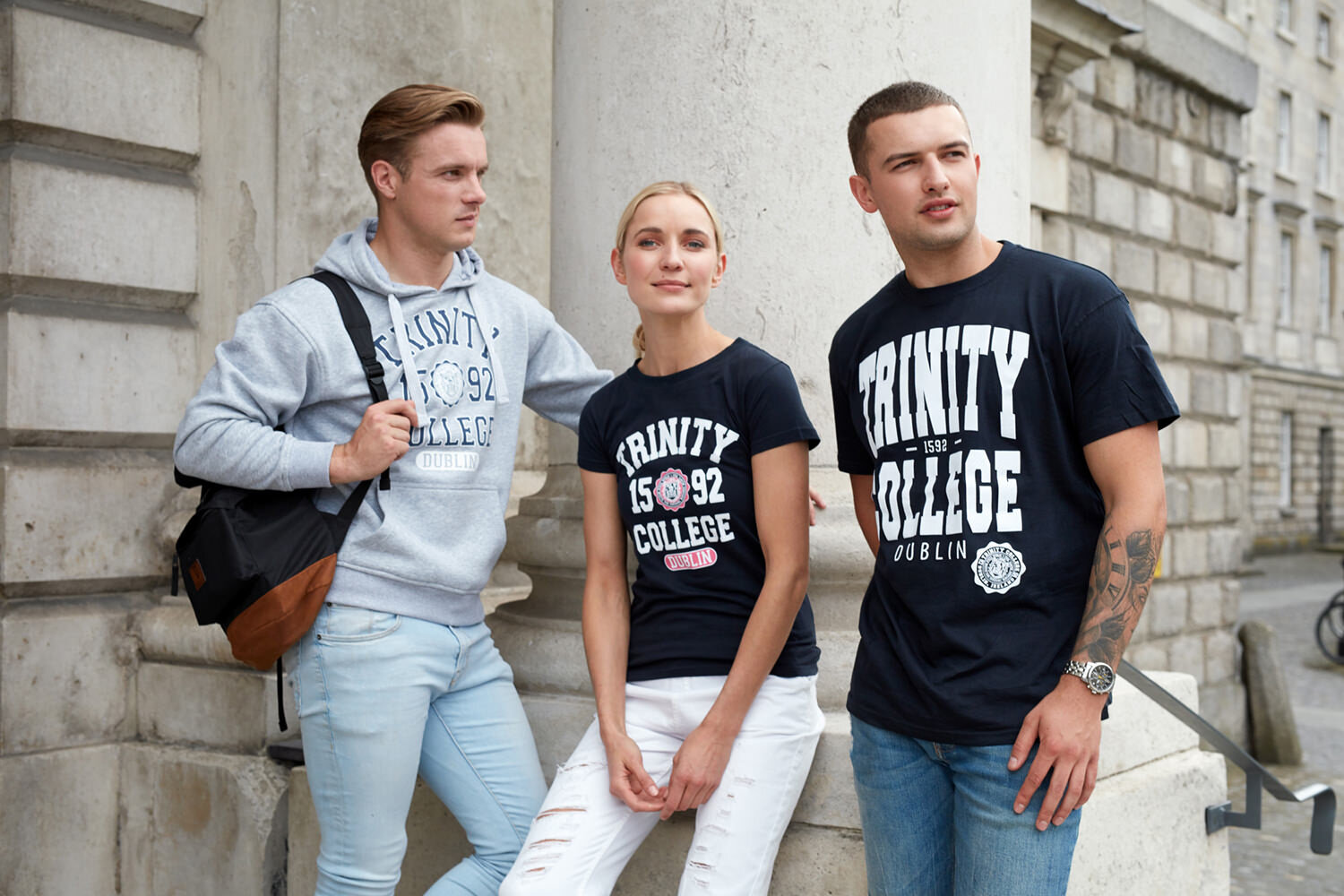 Trinity College Merchandise Shoot