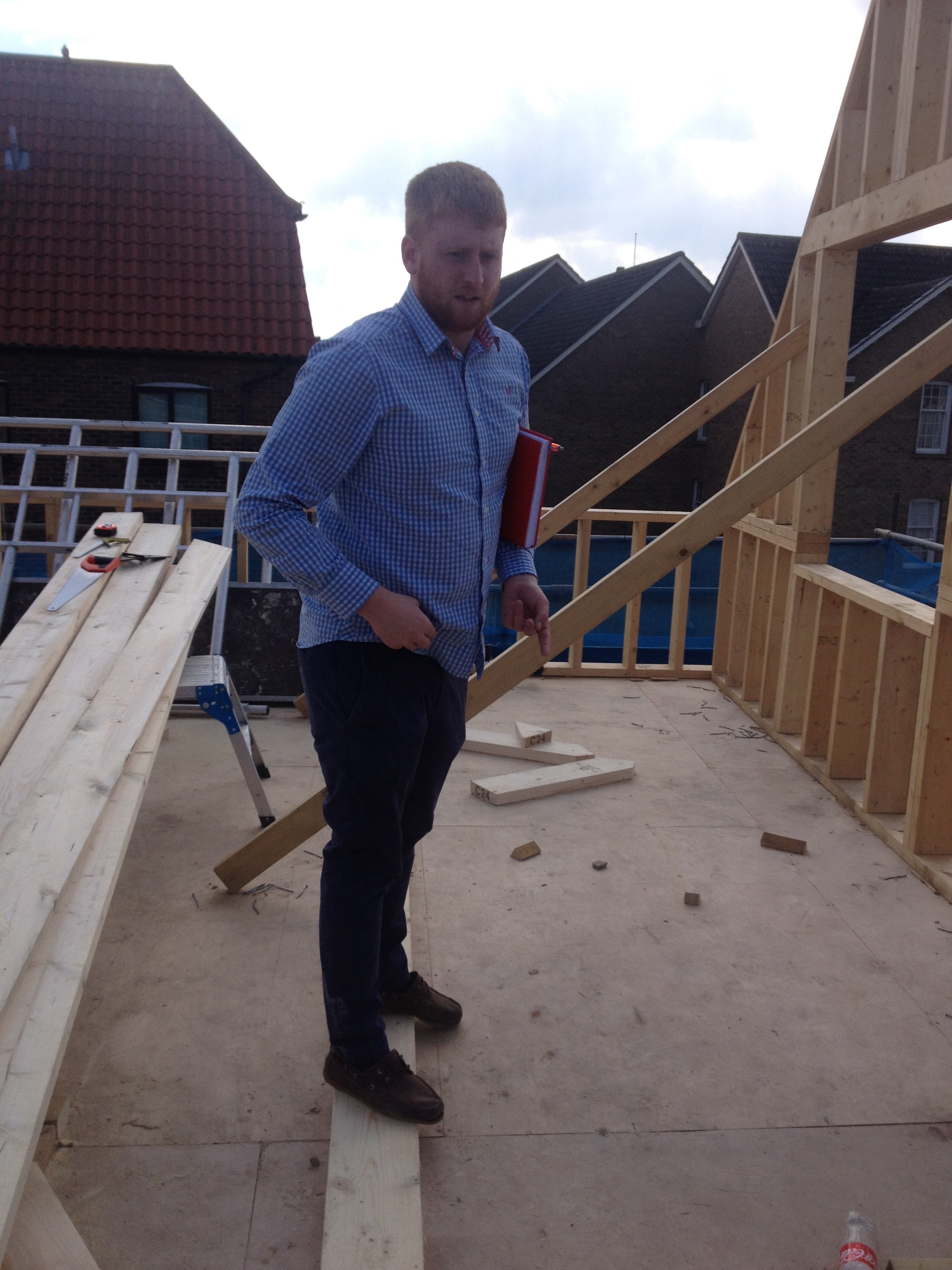 Sam of Norfolk Building Co, responsible for construction. http://www.thenorfolkbuildingco.co.uk/