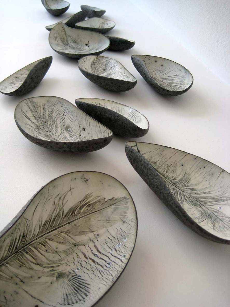 Annie Turner, Mussel Bed, ceramic.