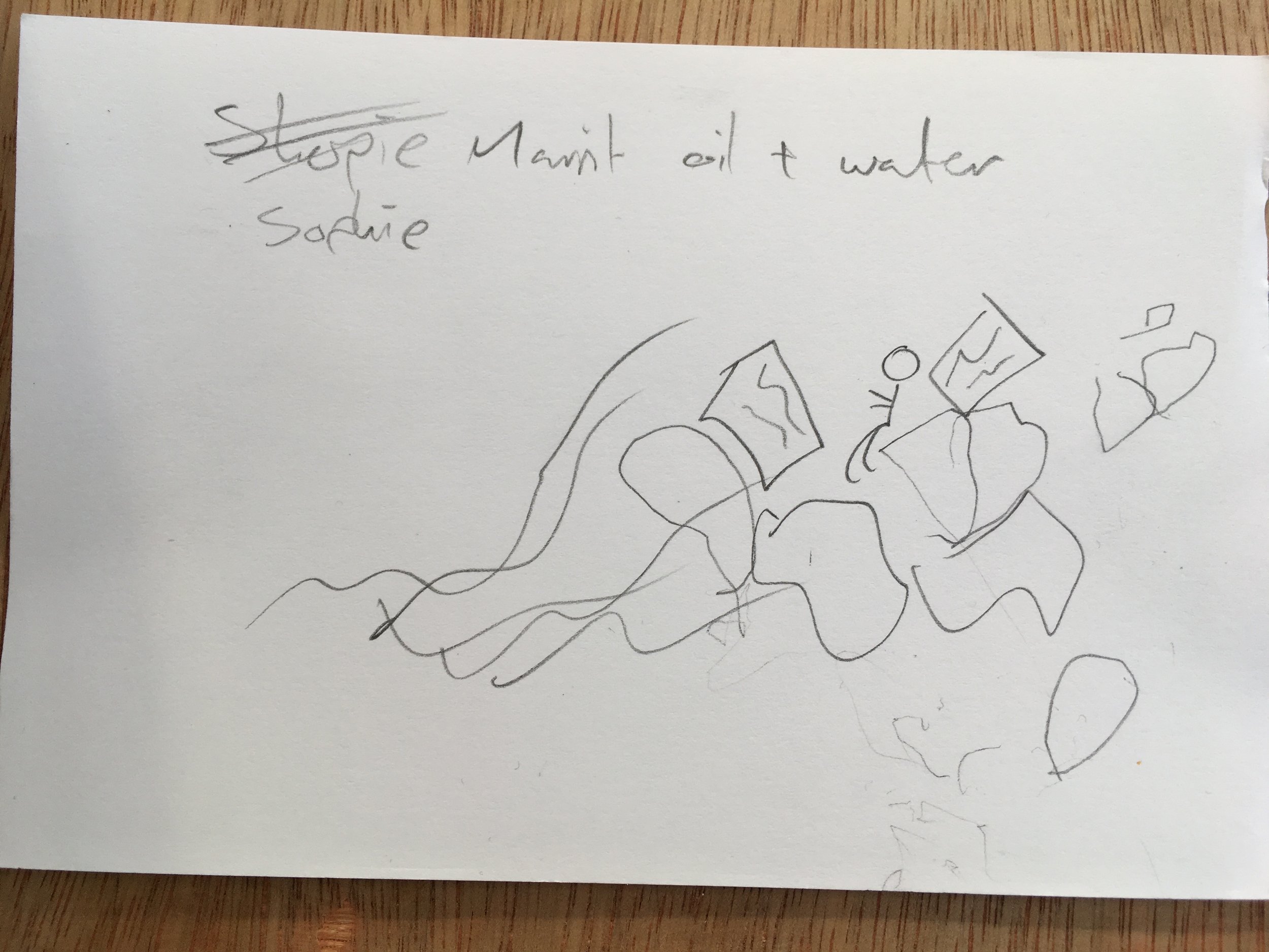 Living with Water, drawing by participant