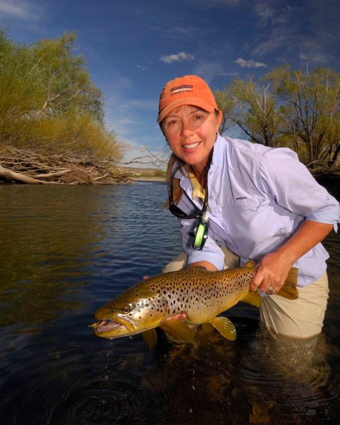 It is with great sadness that we share the recent loss of Fly Fishing Hall of Fame inductee Cathy Beck. Cathy's commitment to the world of fly fishing involved nearly every aspect of the sport. She was a teacher, author, guide, shop owner, casting in