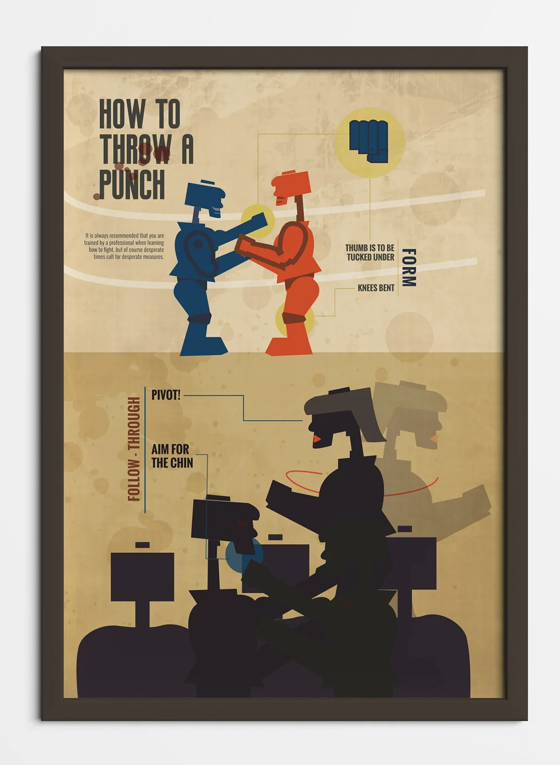 How To Throw A Punch - Infograph