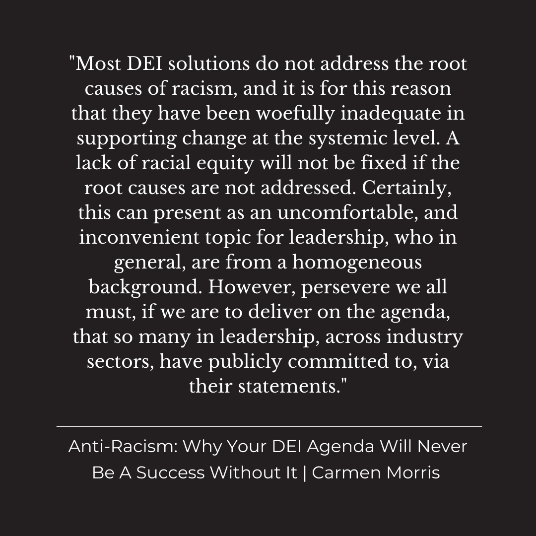 July 27 | Anti-Racism: Why Your DEI Agenda Will Never Be A Success Without It