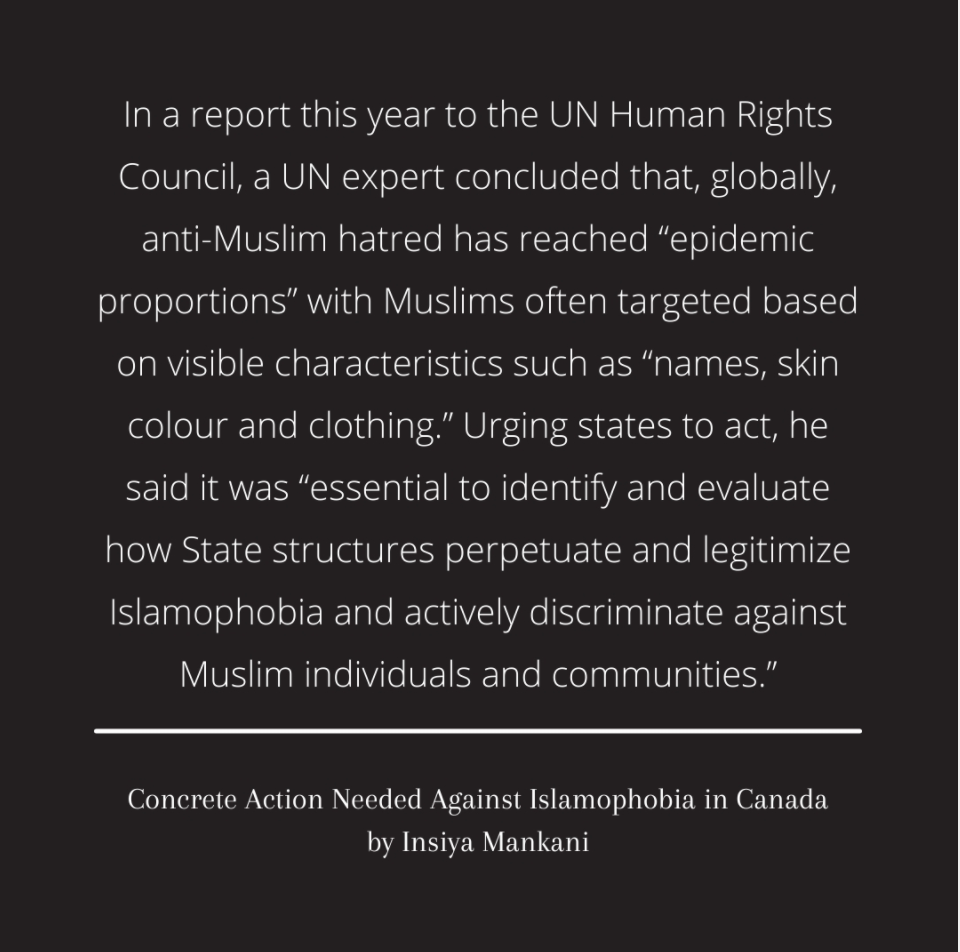 August 24 | Actions against Islamophobia