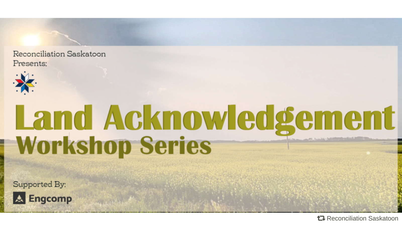 Jan 11 | Land Acknowledgement Workshop Series