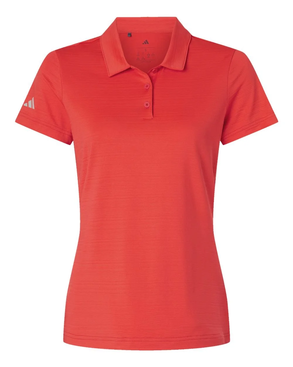 Adidas Women's Textured Red Polo - $29