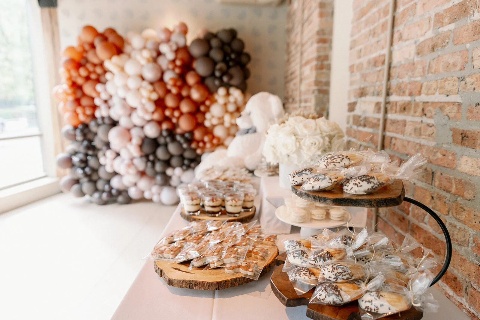 Teddy bear themed baby shower