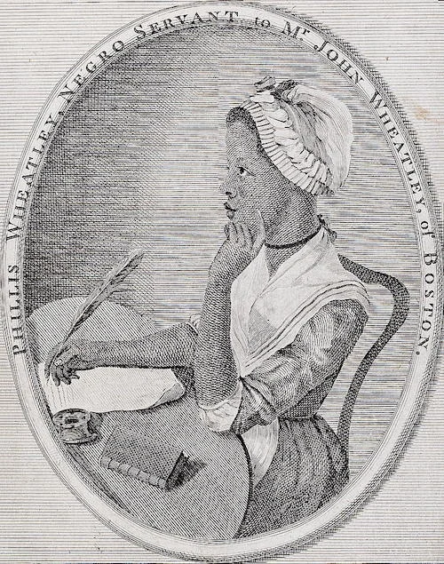 Phillis Wheatley: the first published black woman poet