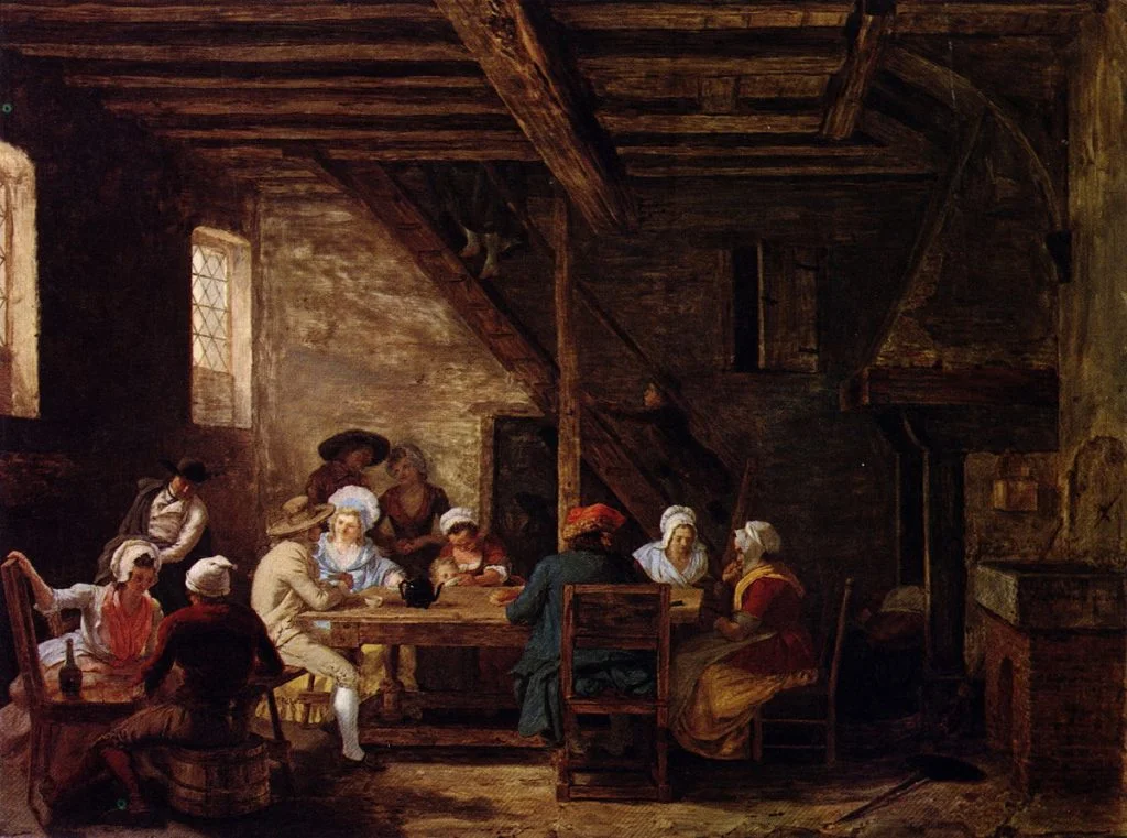 Pub Interior by Léonard Defrance (1735–1805) Wikimedia Commons.