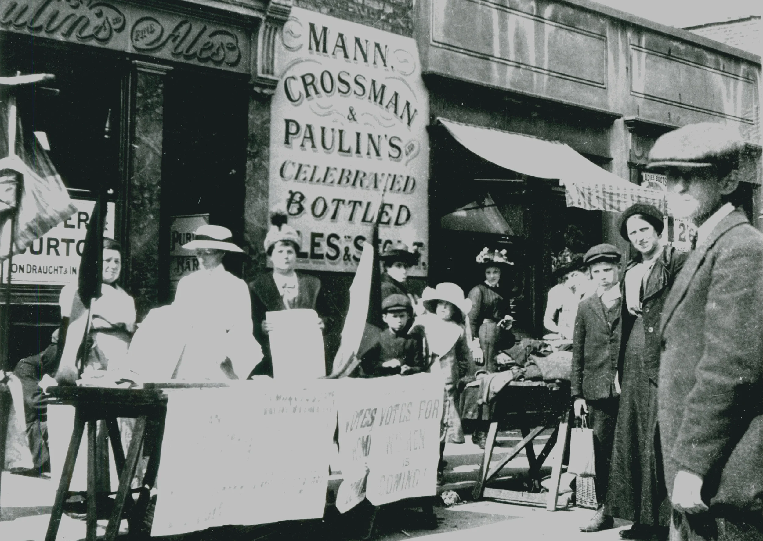 Suffragette Stall
