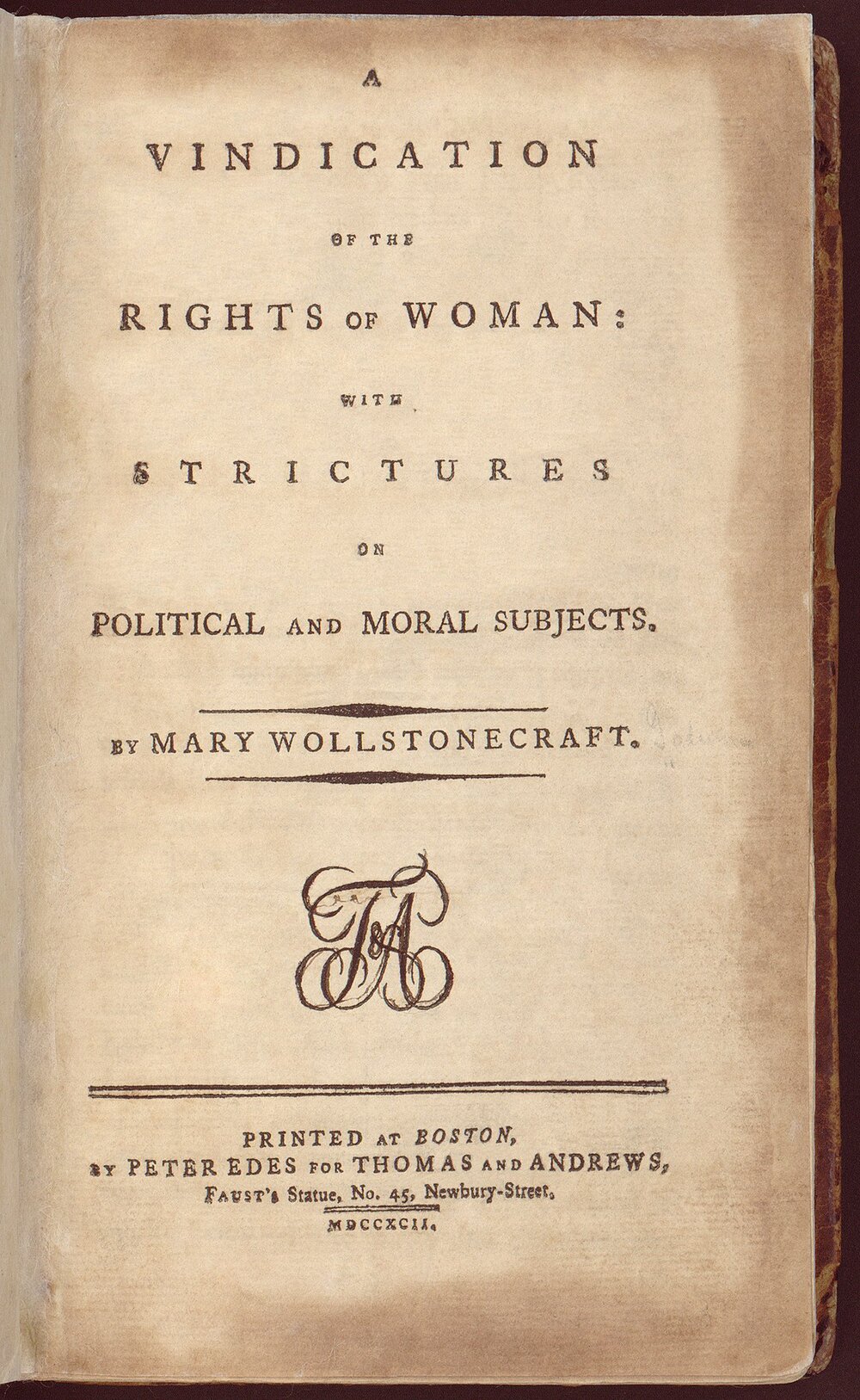 The early life of Mary Wollstonecraft — East End Women's Museum