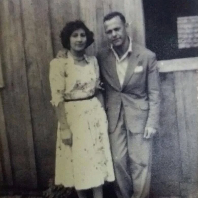 My grandparents Dora e Floriano Melez. circa 1955.