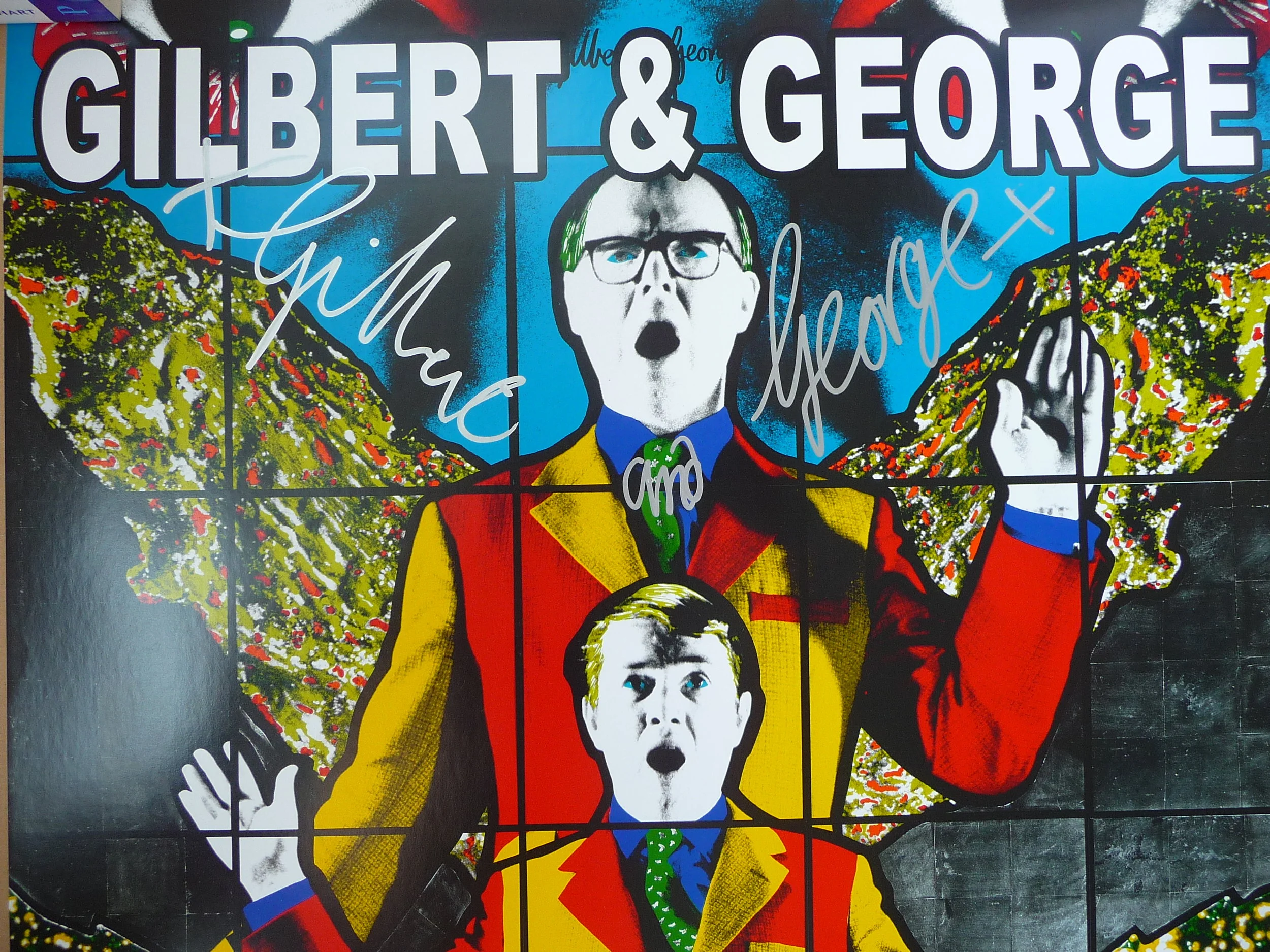 Gilbert & SIGNED Tate Modern Poster from 2007 — Uffizi Graffiti