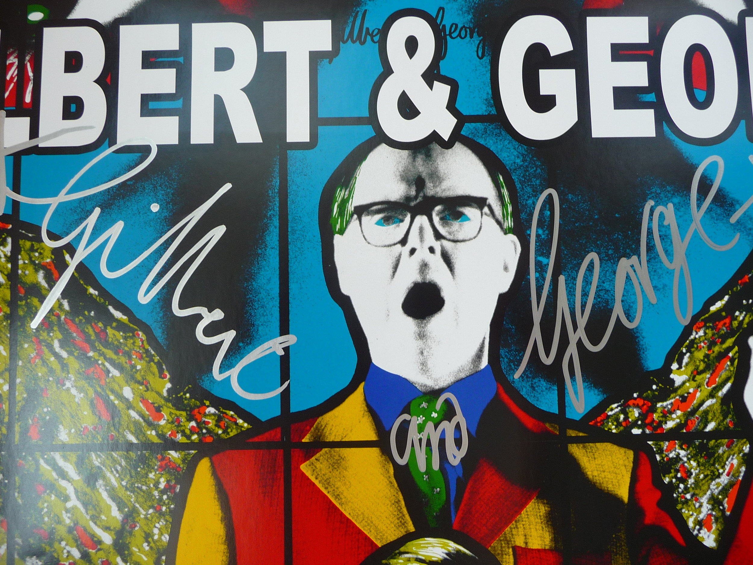 Gilbert & SIGNED Tate Modern Poster from 2007 — Uffizi Graffiti
