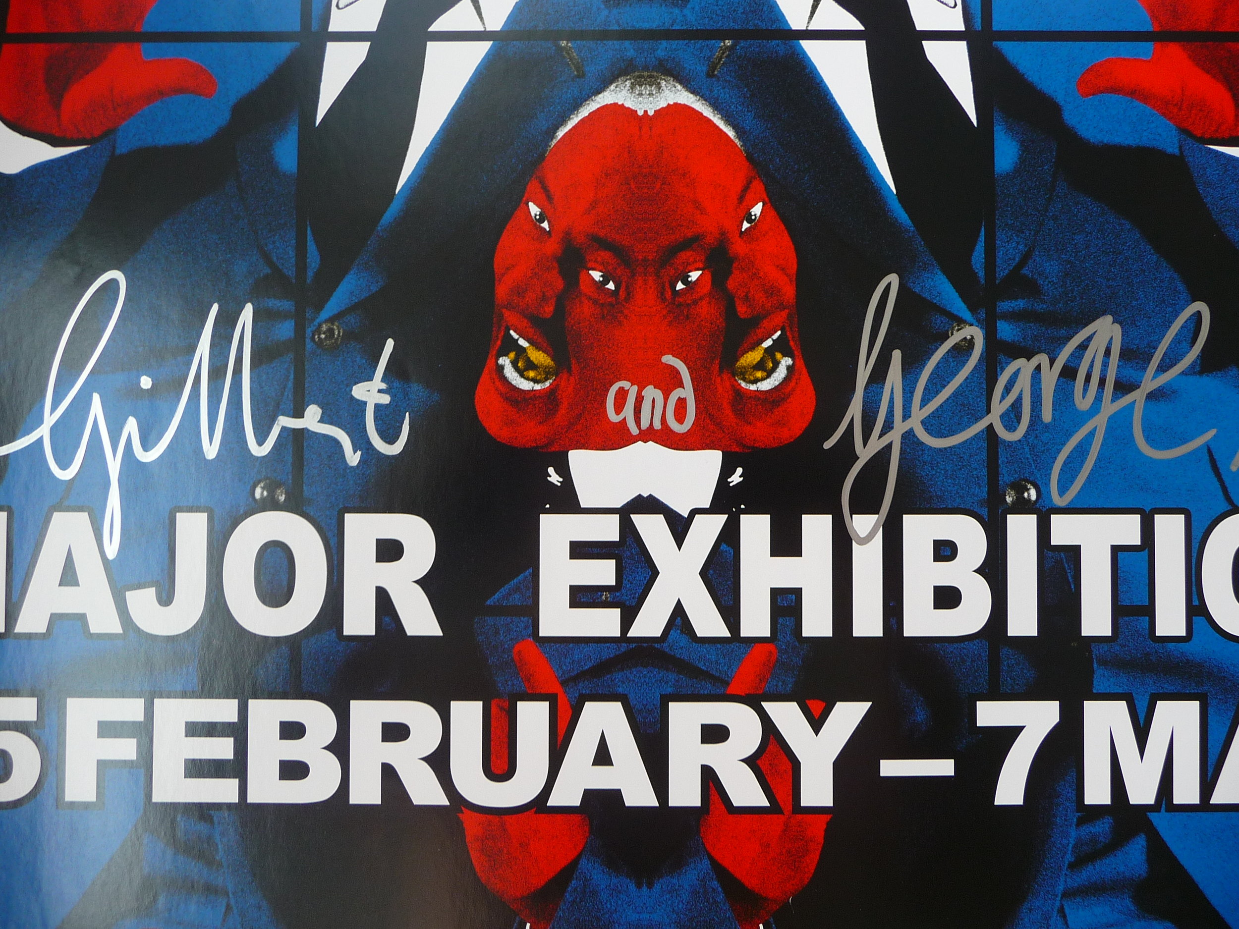 Gilbert & SIGNED Tate Modern Poster from 2007 — Uffizi Graffiti