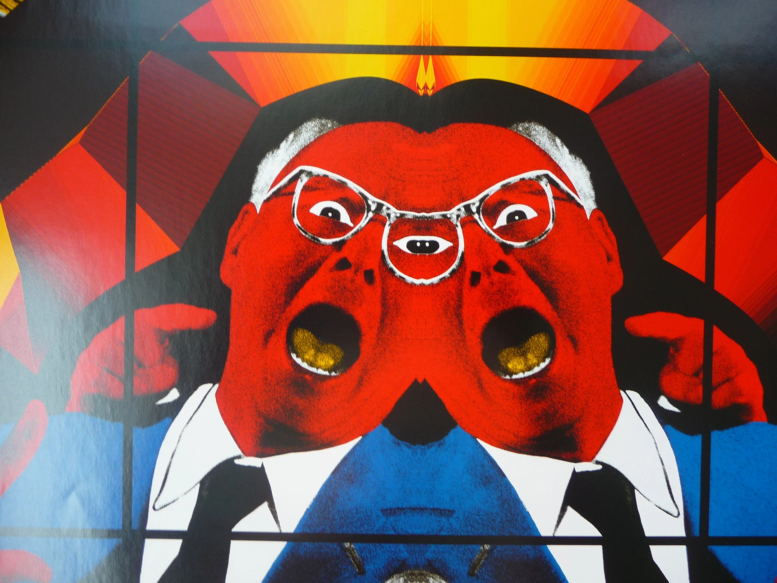 Gilbert & SIGNED Tate Modern Poster from 2007 — Uffizi Graffiti