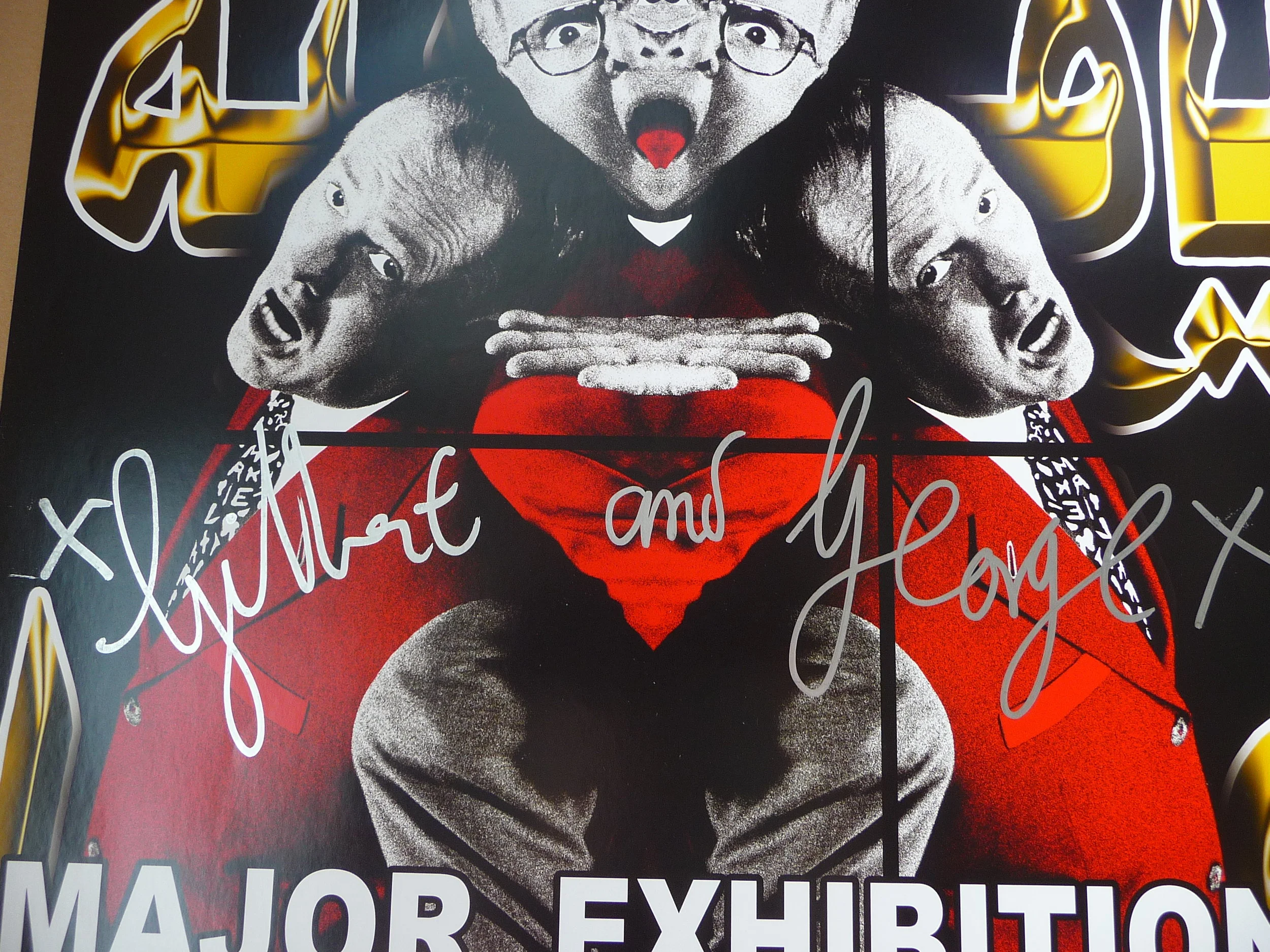Gilbert & SIGNED Tate Modern Poster from 2007 — Uffizi Graffiti