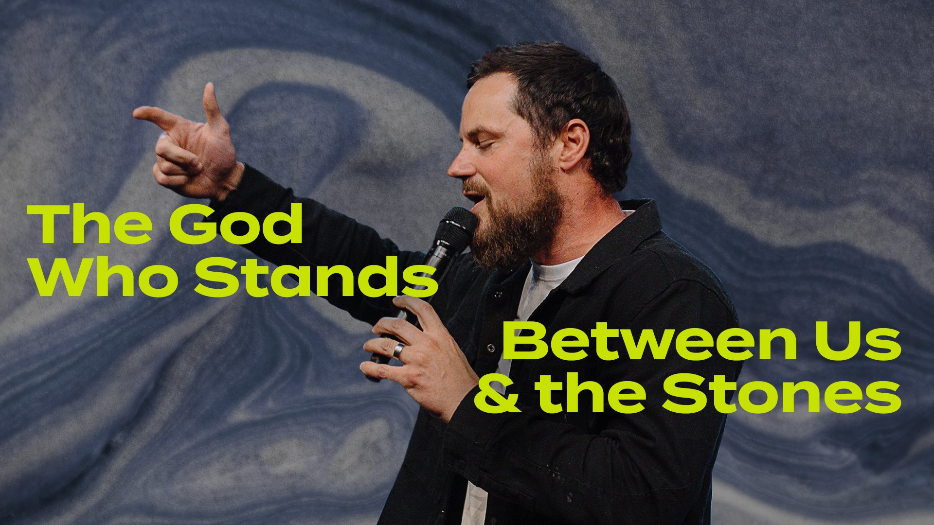 The God Who Stands Between Us and the Stones