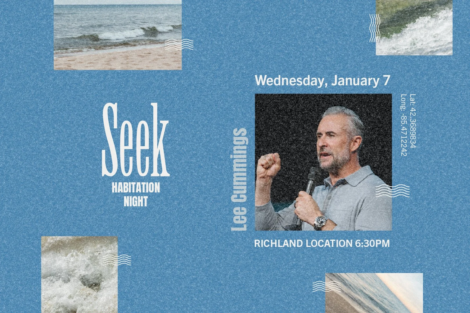 SEEK Habitation Night with Pastor Lee Cummings
