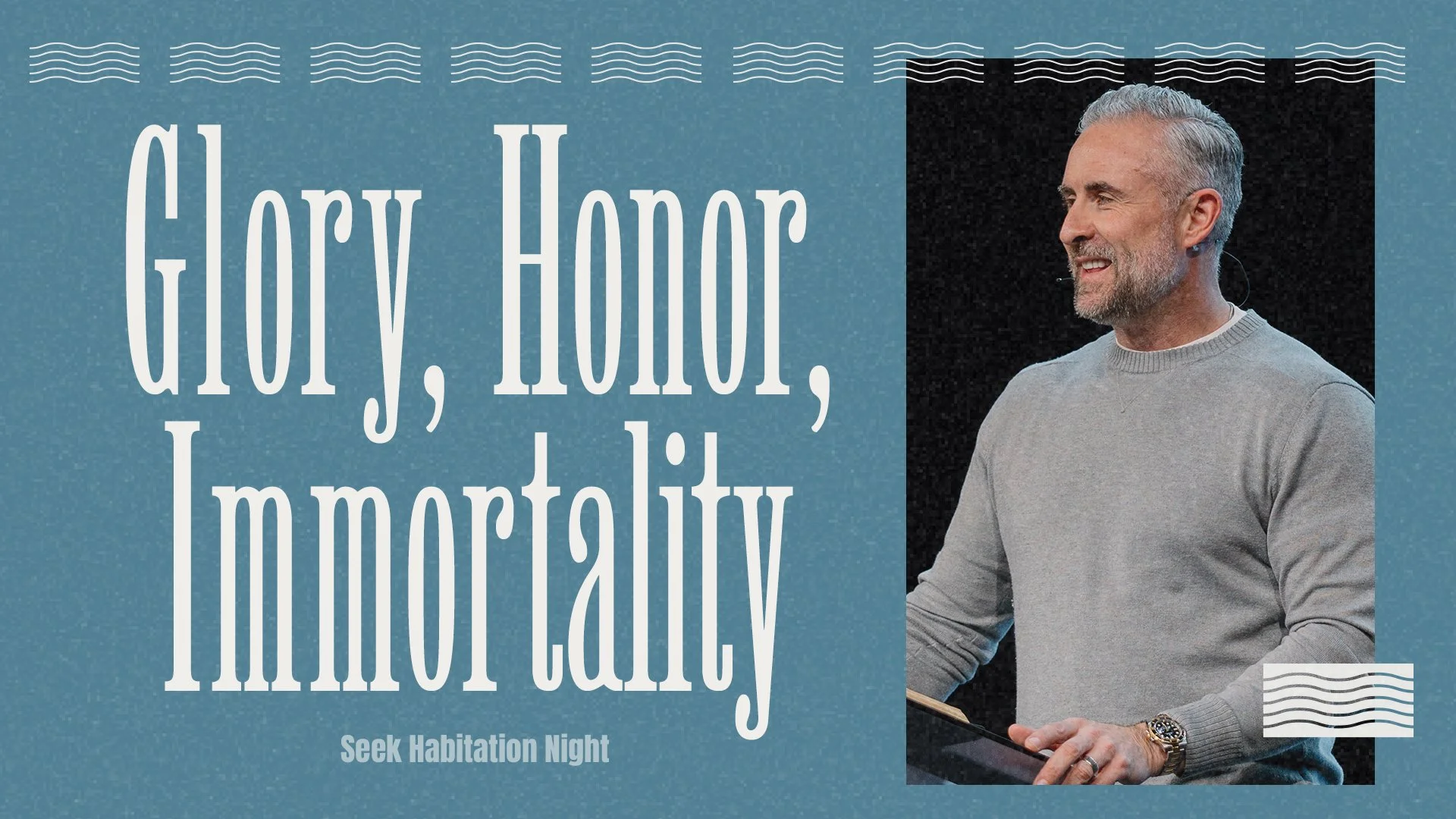 SEEK: Glory, Honor, Immortality