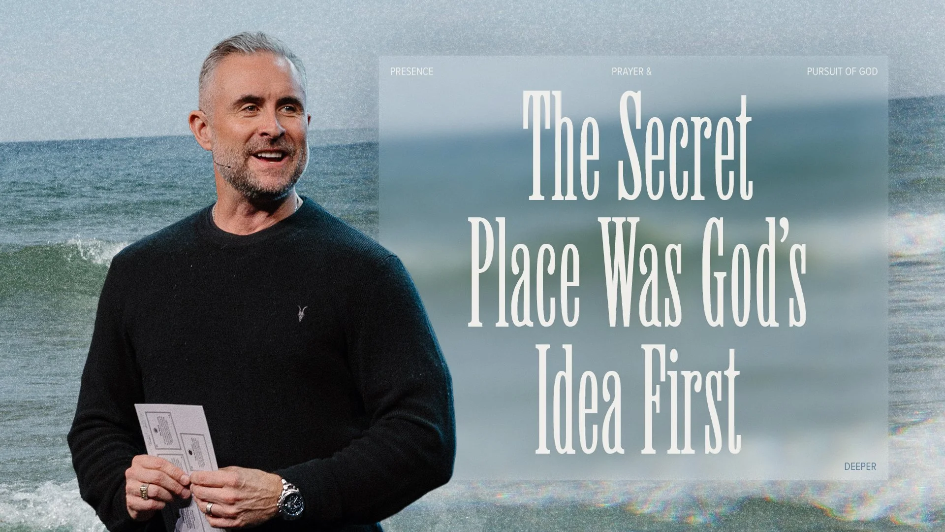 The Secret Place Was God’s Idea First