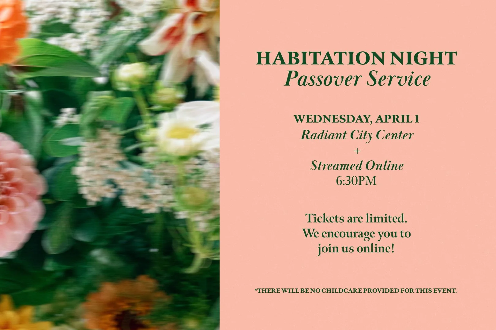 Habitation Night Passover Service