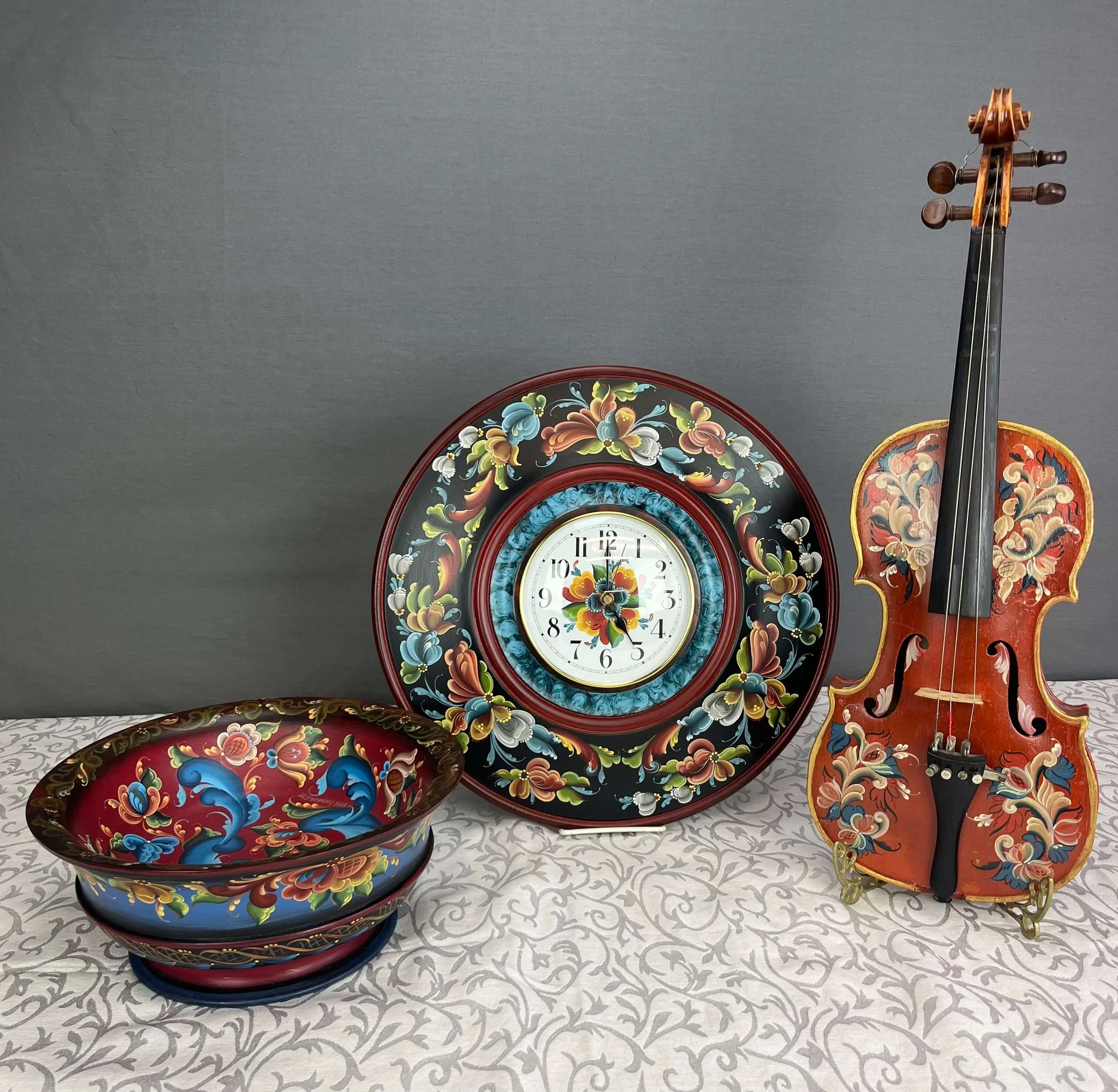 "Preserving the Norwegian Tradition with Rosemaling by Ellen"