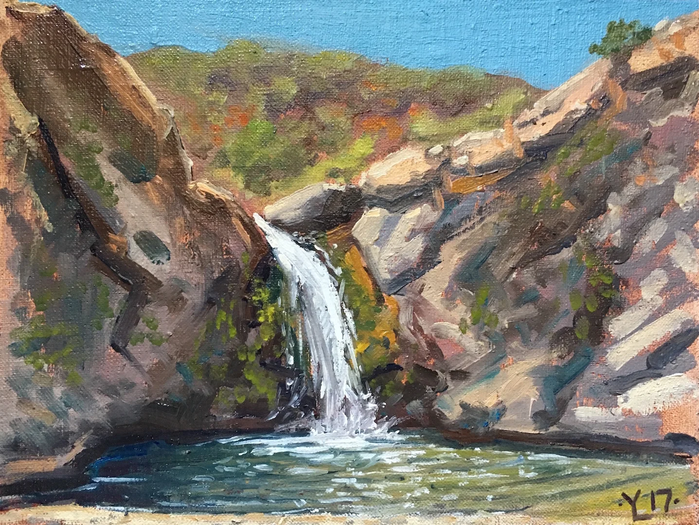 "Eaton Canyon Falls"
