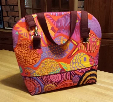 First Class Zipper Top Handbag Pattern