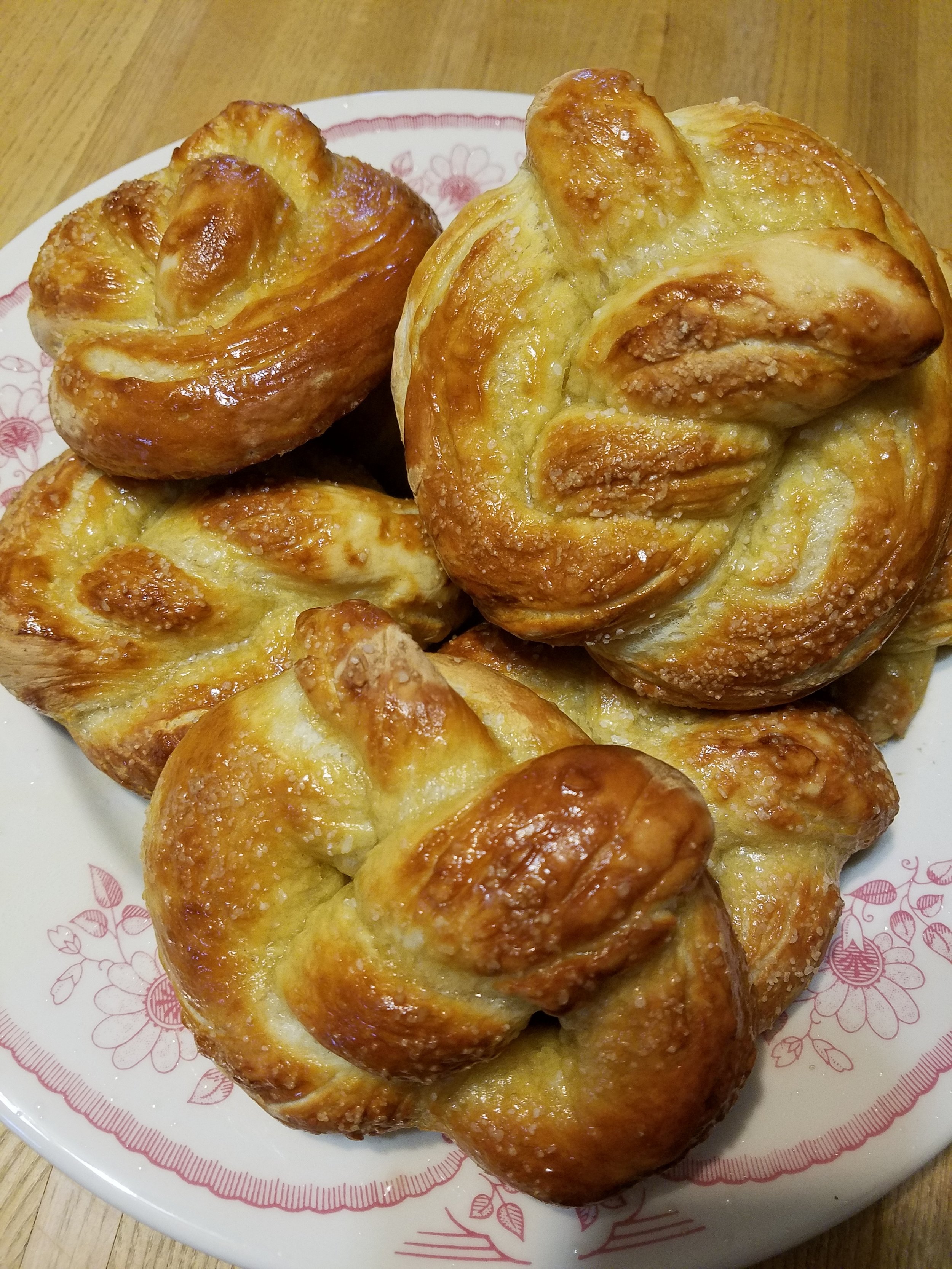These delectable, chewy-but-tender hot soft pretzels are a perfect snack. Or serve them alongside a big chef's salad for a memorable lunch or supper.