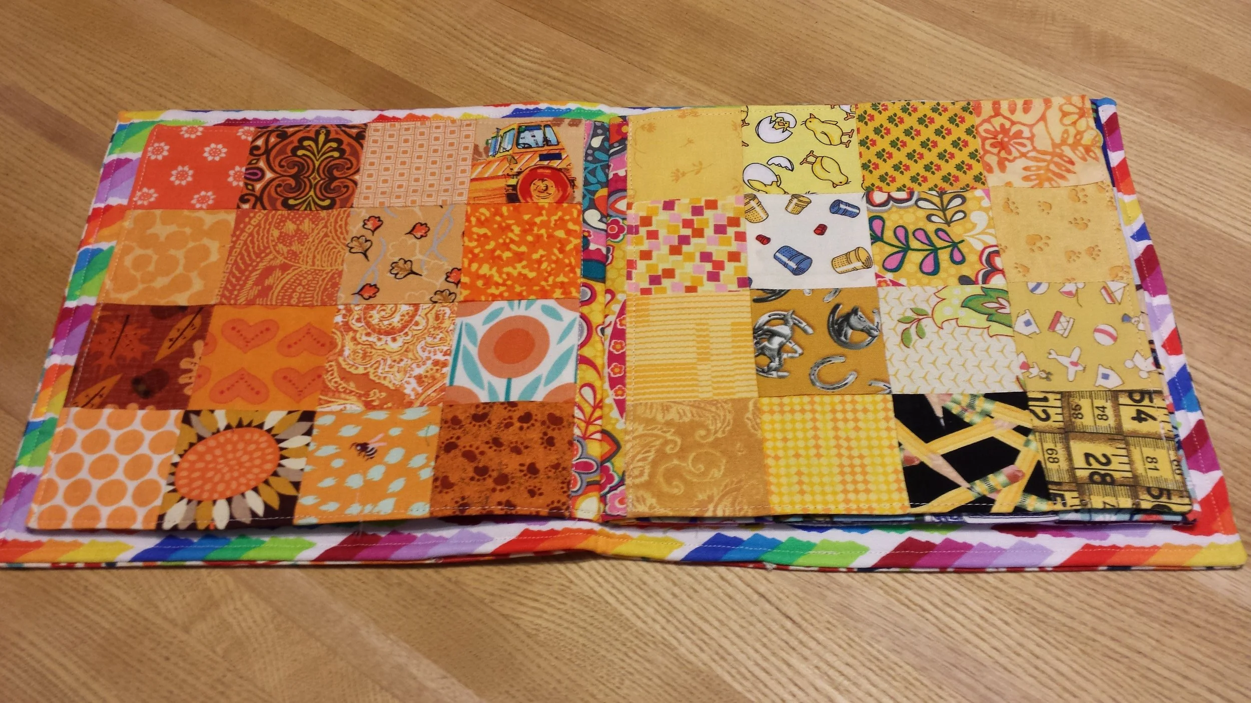 Soft and Colorful Baby Book Pattern