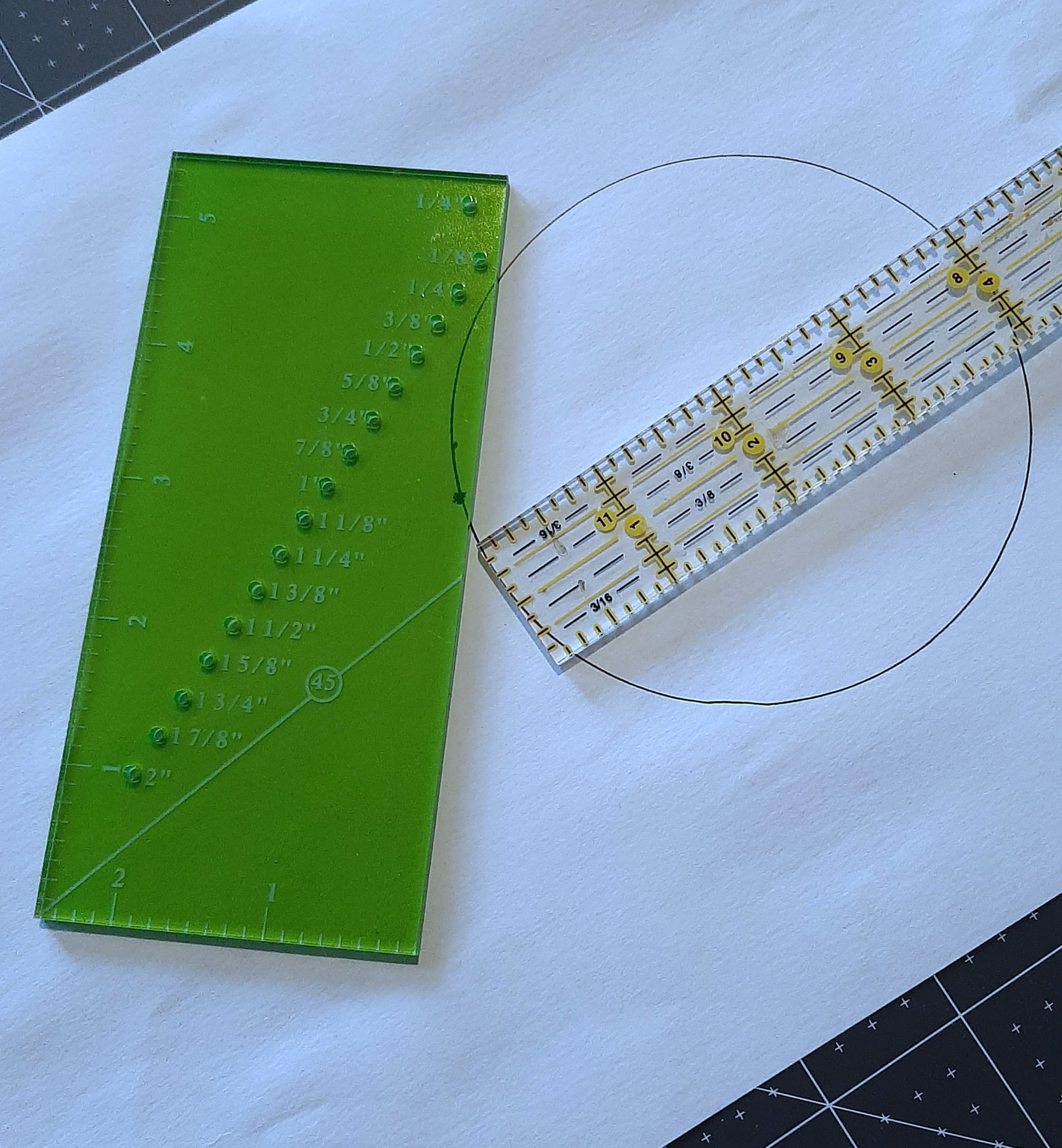Seam Gauge Setter Ruler — Bucklebee Bags