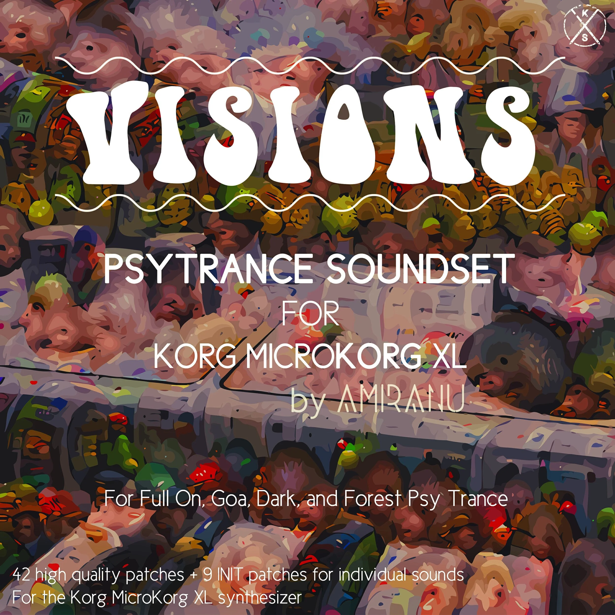42 trippy Psytrance presets for Korg MicroKorg XL