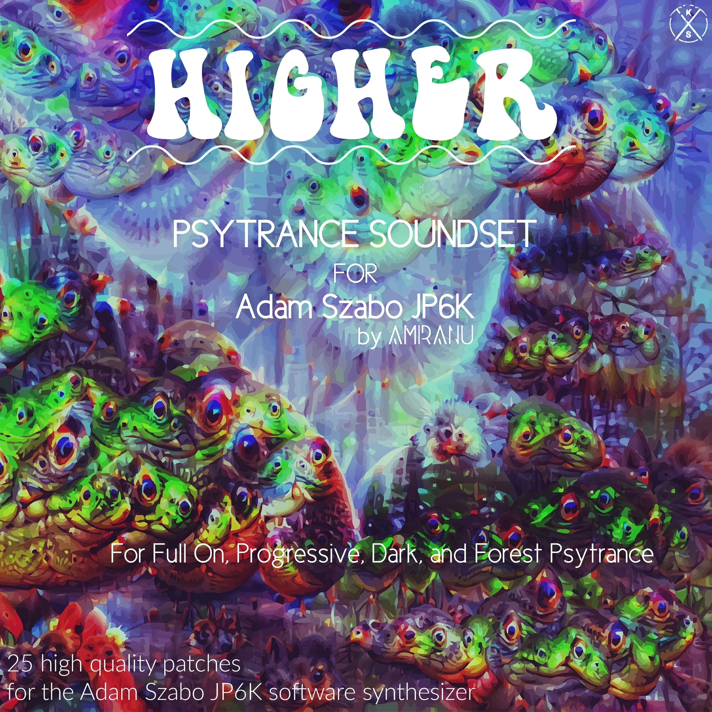 25 trippy Psytrance presets for Adam Szabo JP6K