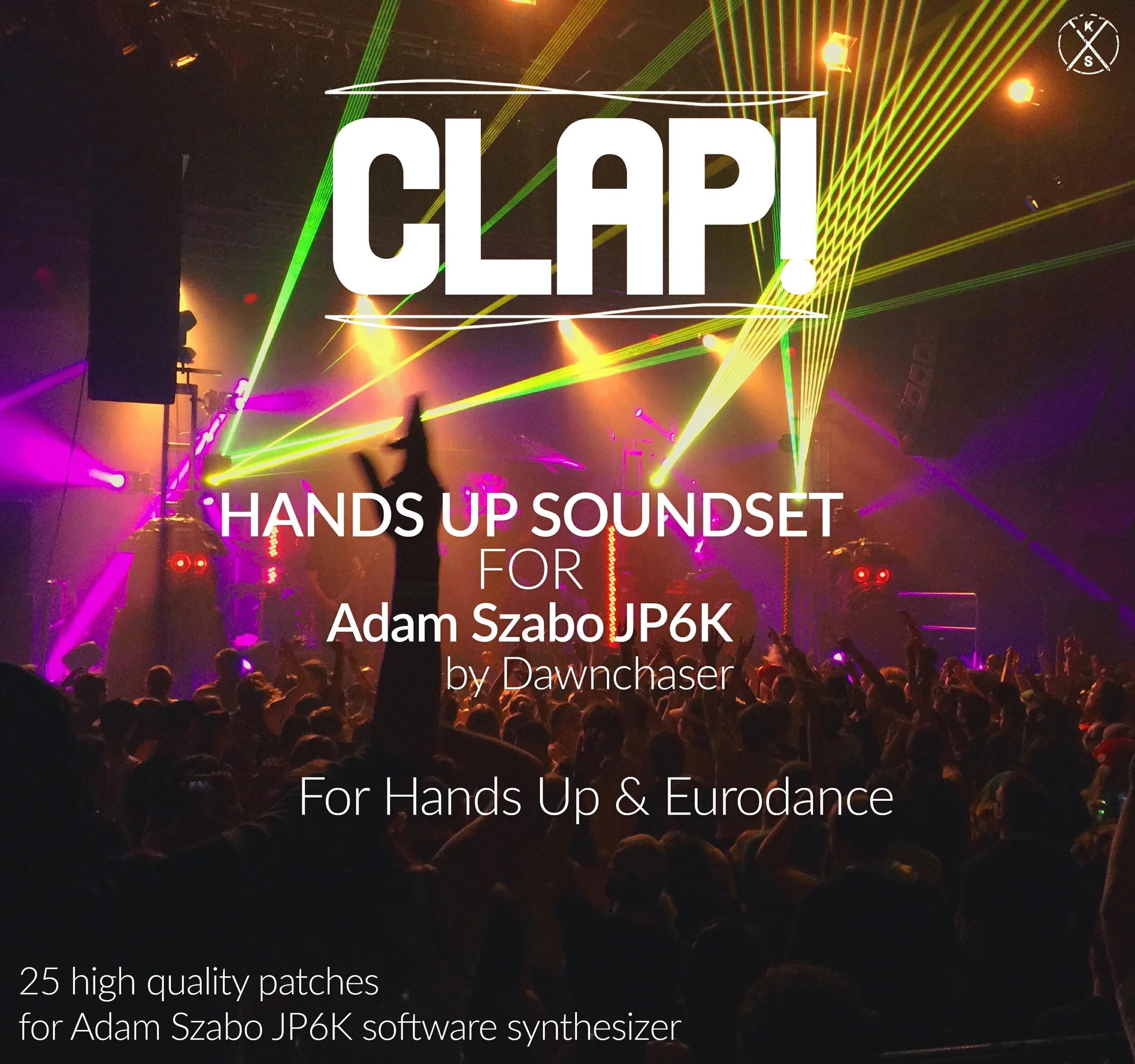 25 Hands Up & Eurodance presets for Adam Szabo JP6K