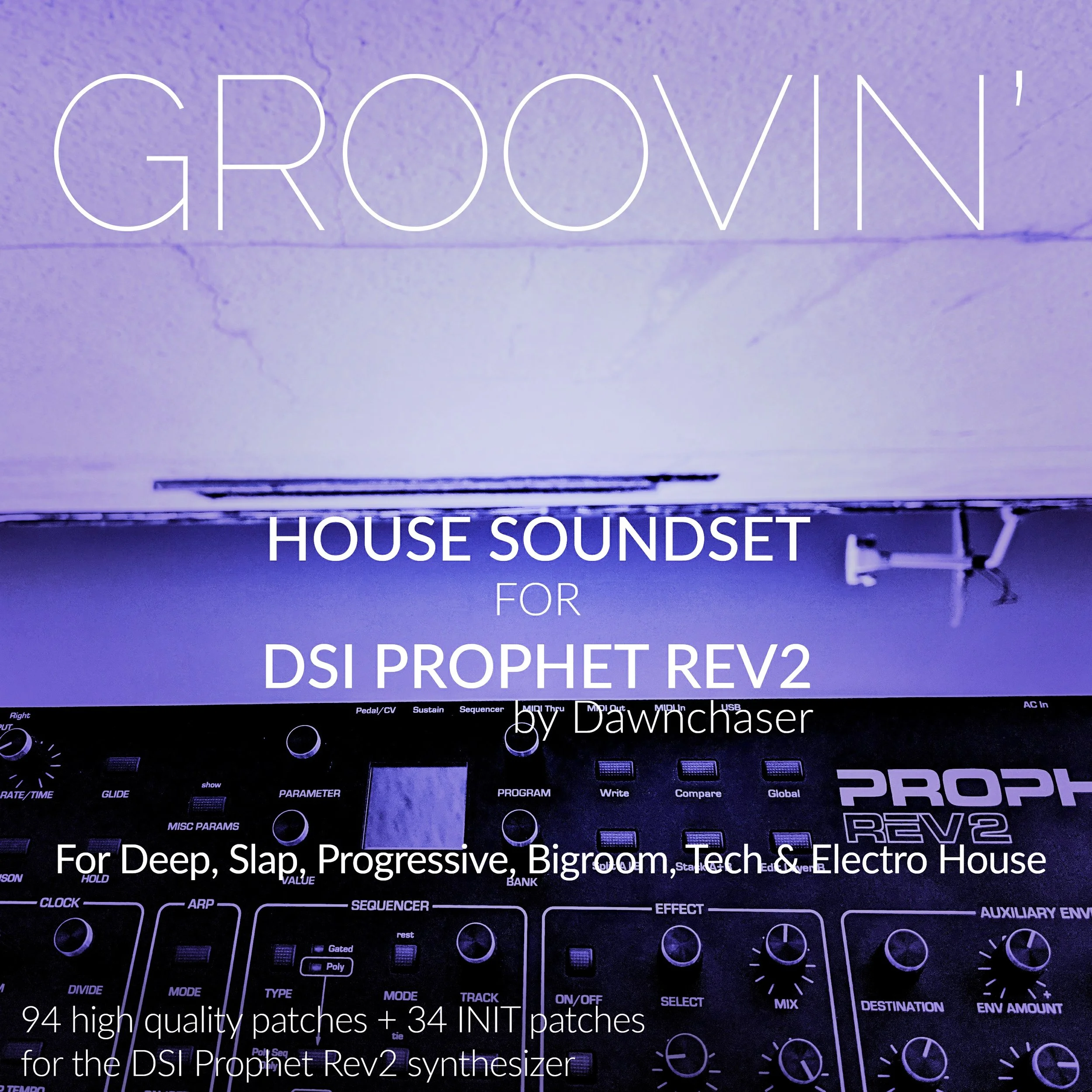 94 funky House presets for Sequential Prophet Rev2
