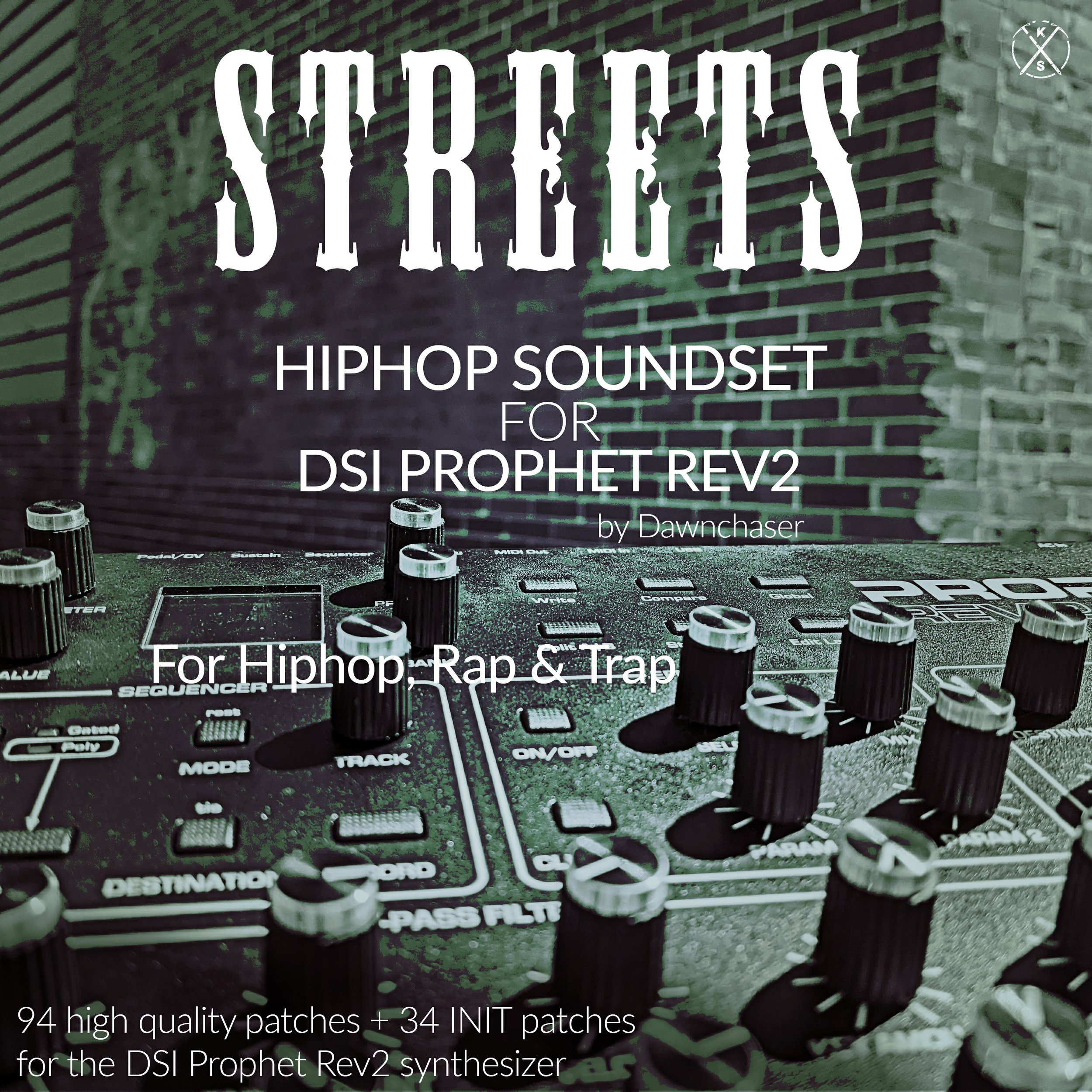 94 hot Hiphop, Rap & Trap presets for Sequential Prophet Rev2