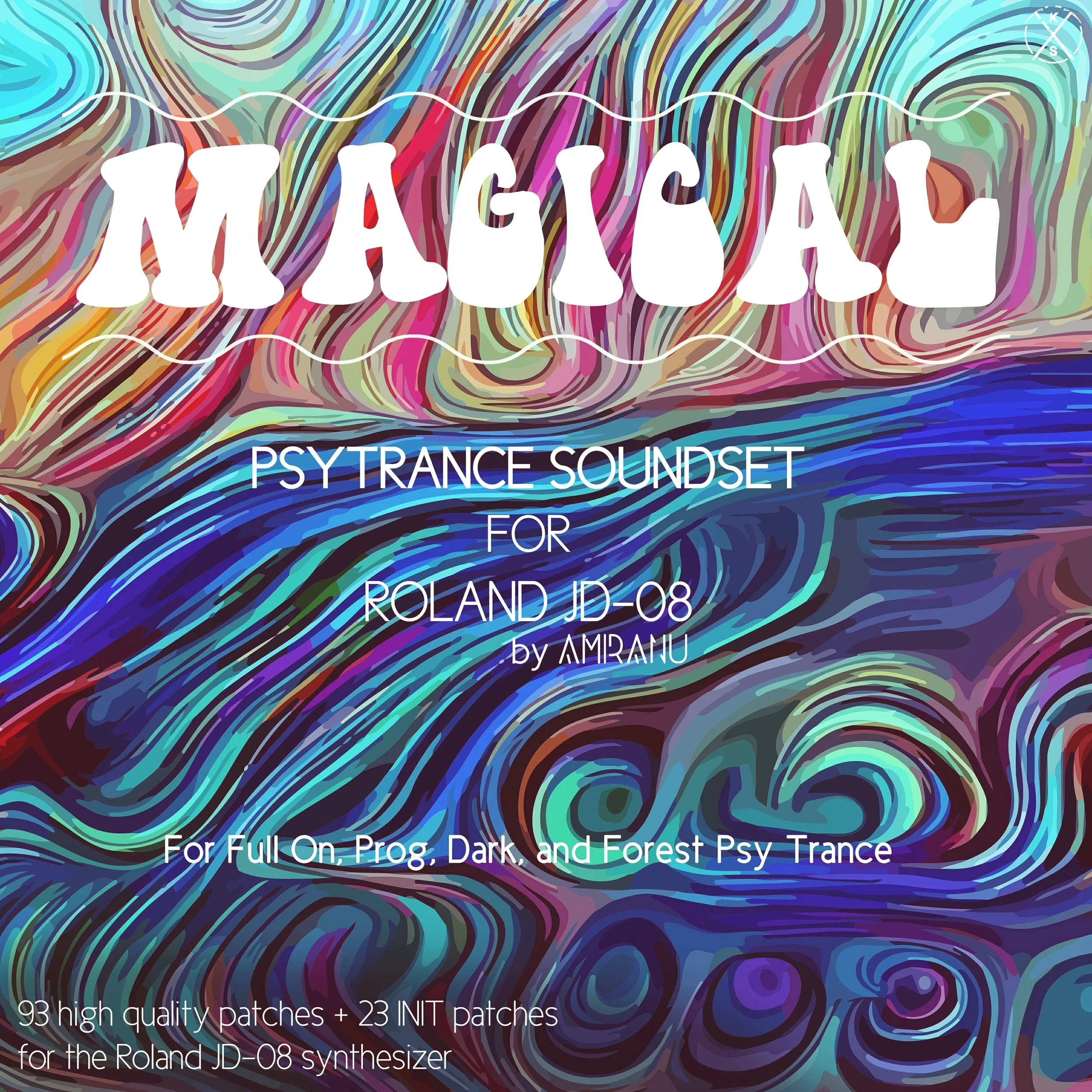 Magical Psytrance Soundset for Roland JD-08